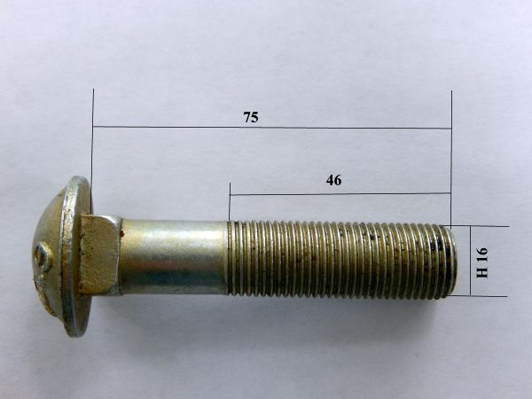 БОЛТ 1221-3101011 ДИСК ПЕРЕДНЕГО МТЗ-1221